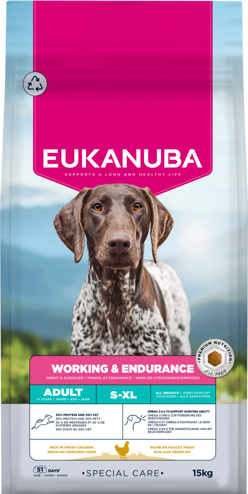 Eukanuba Adult Special Care Working & Endurance hundfoder