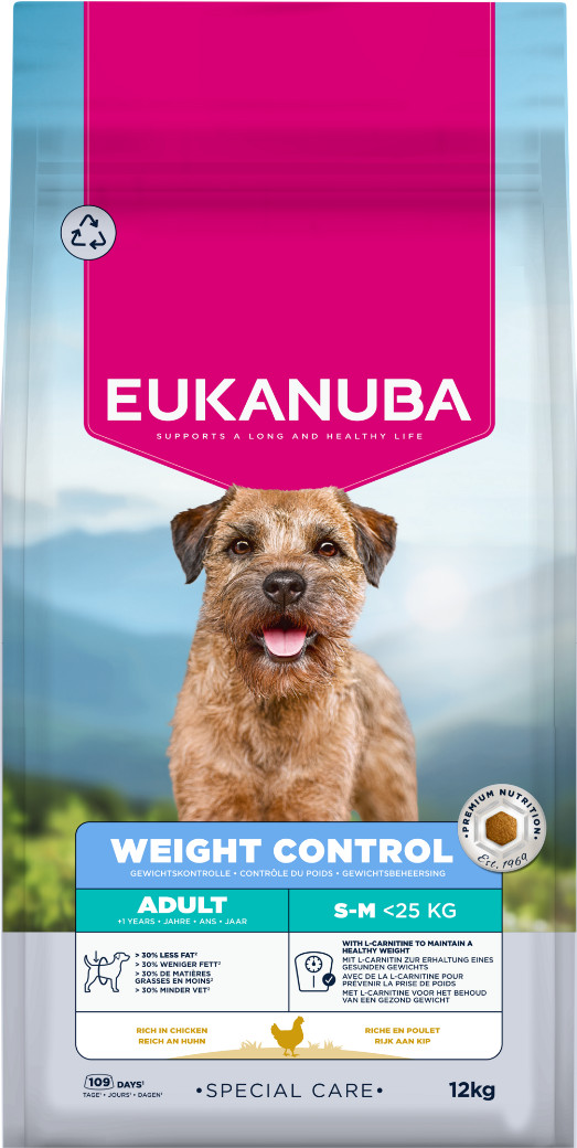Eukanuba Special Care Adult Weight Control Small/Medium hundfoder