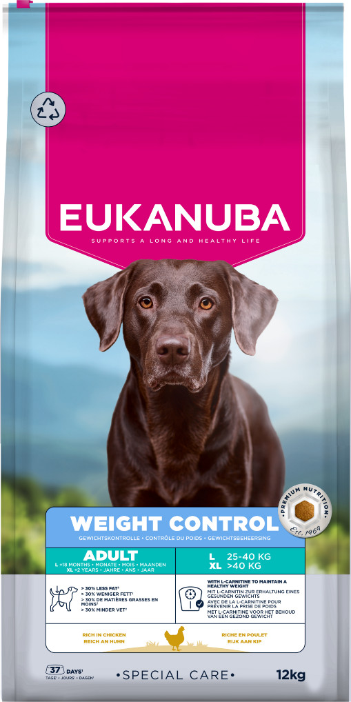 Eukanuba Special Care Adult Weight Control Large/Extra Large hundfoder