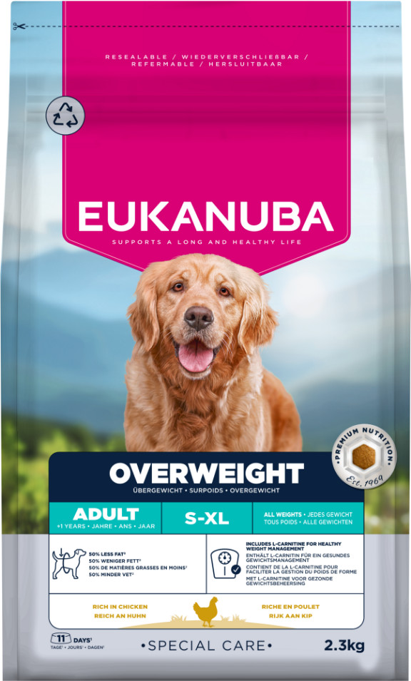 Eukanuba Special Care Adult Overweight hundfoder