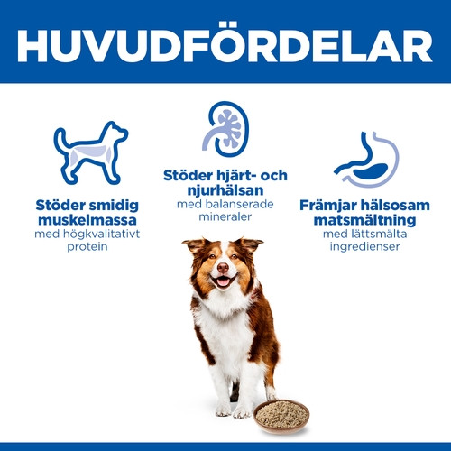 Hill's Mature Adult 7+ nat hondenvoer met rund blik