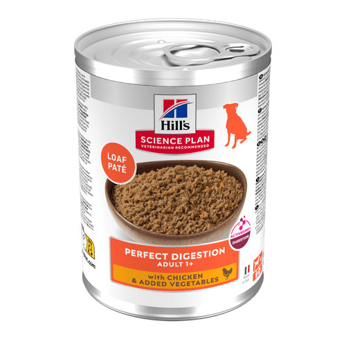 Hill's Adult Perfect Digestion våtfoder hund med kyckling (363 g burk)