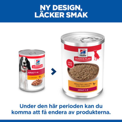 Hill's Adult våtfoder hund med kyckling (burk)