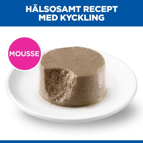 Hill's Mature Adult 7+  Small & Mini mousse met kip natvoer hond