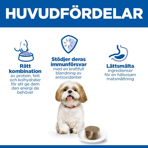 Hill's Mature Adult 7+ Small & Mini mousse met rund natvoer hond