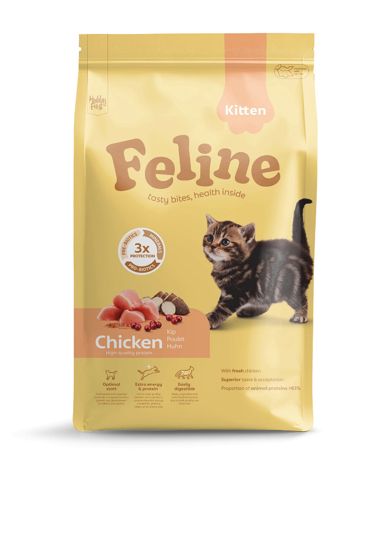 HobbyFirst Feline Kitten kip kattenvoer