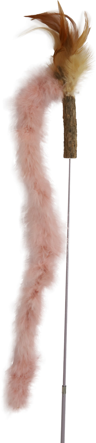 Speelhengel telescopisch XXL met matatabi voor de kat