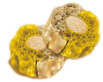 Knash Digestive Woofa Bites met pompoen, gember en kokosolie hondensnack
