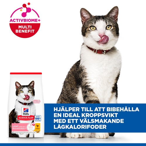 Hill's Mature Adult 7+ Light kattfoder med kyckling