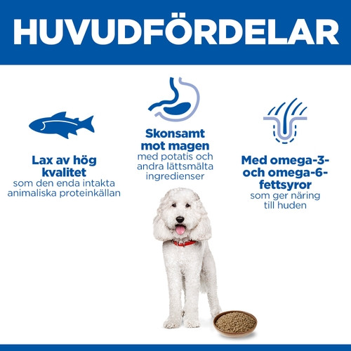 Hill's Adult Hypoallergenic nat hondenvoer met zalm blik