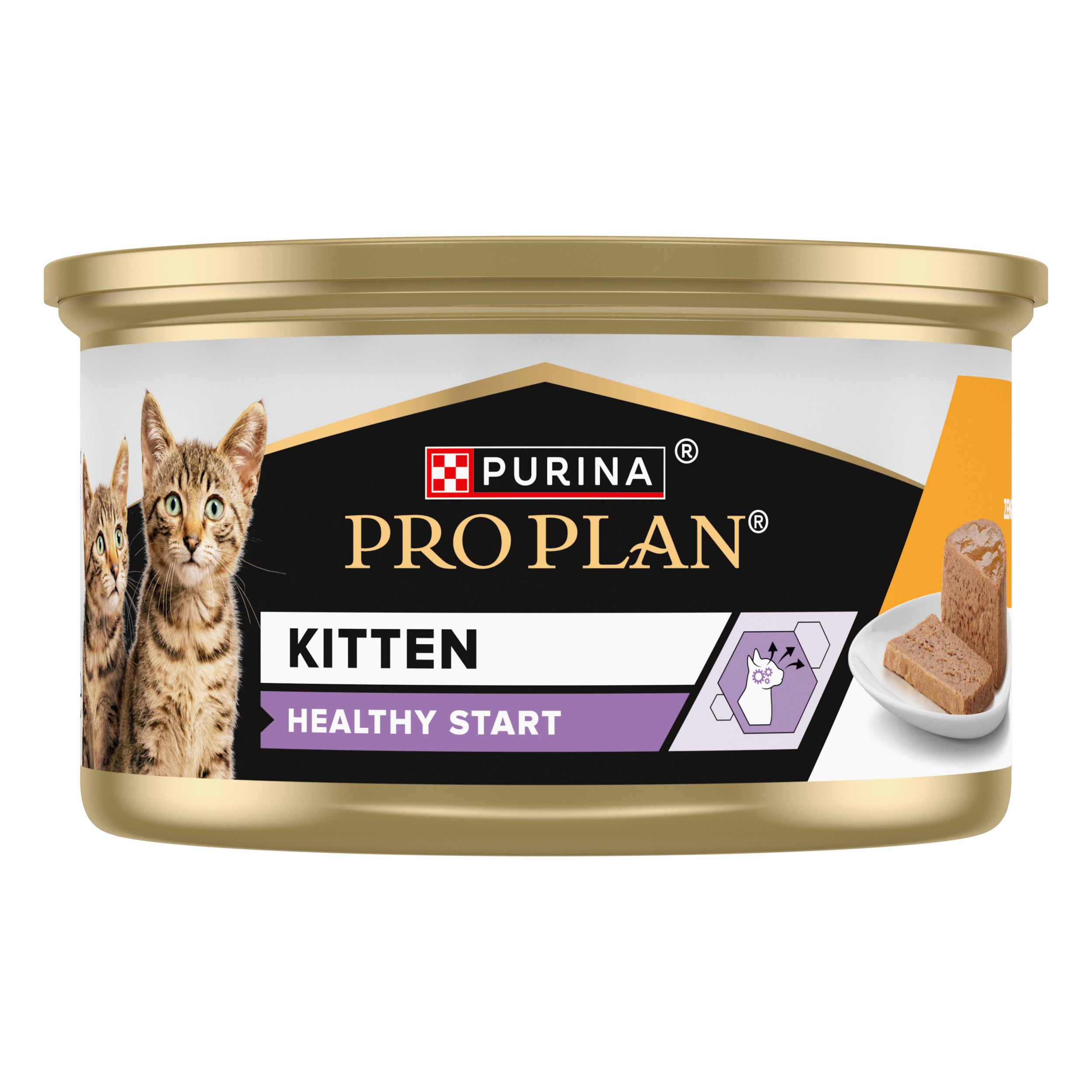 Pro Plan Kitten Healthy Start mousse met kip natvoer kat