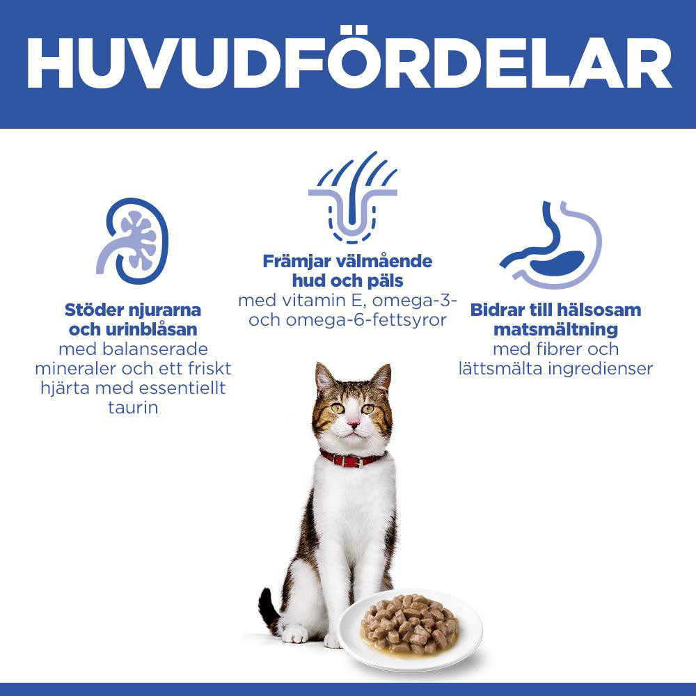 Hill's Mature Adult 7+ nat kattenvoer met kip maaltijdzakje multipack