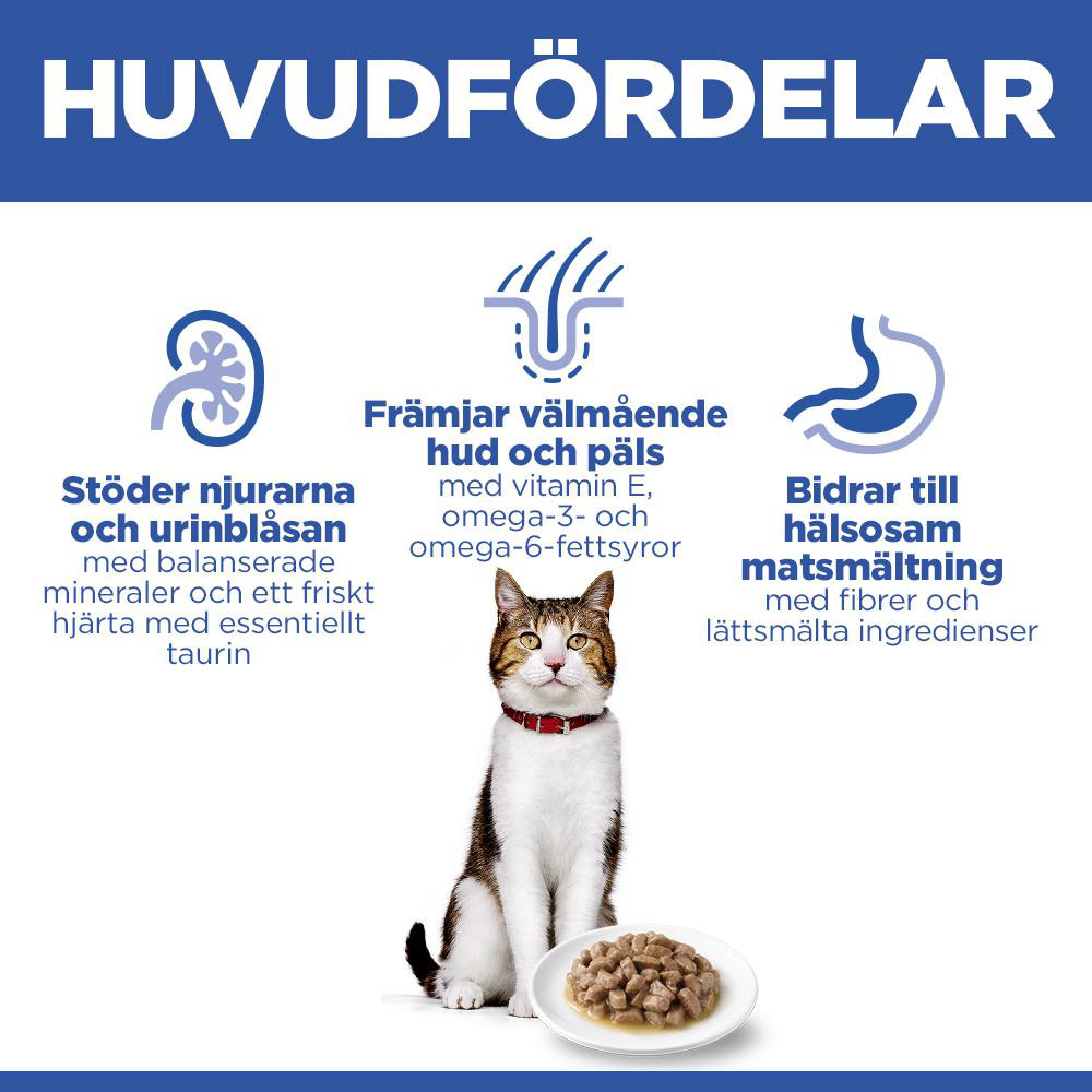 Hill's Mature Adult 7+ nat kattenvoer met zeevis maaltijdzakje multipack