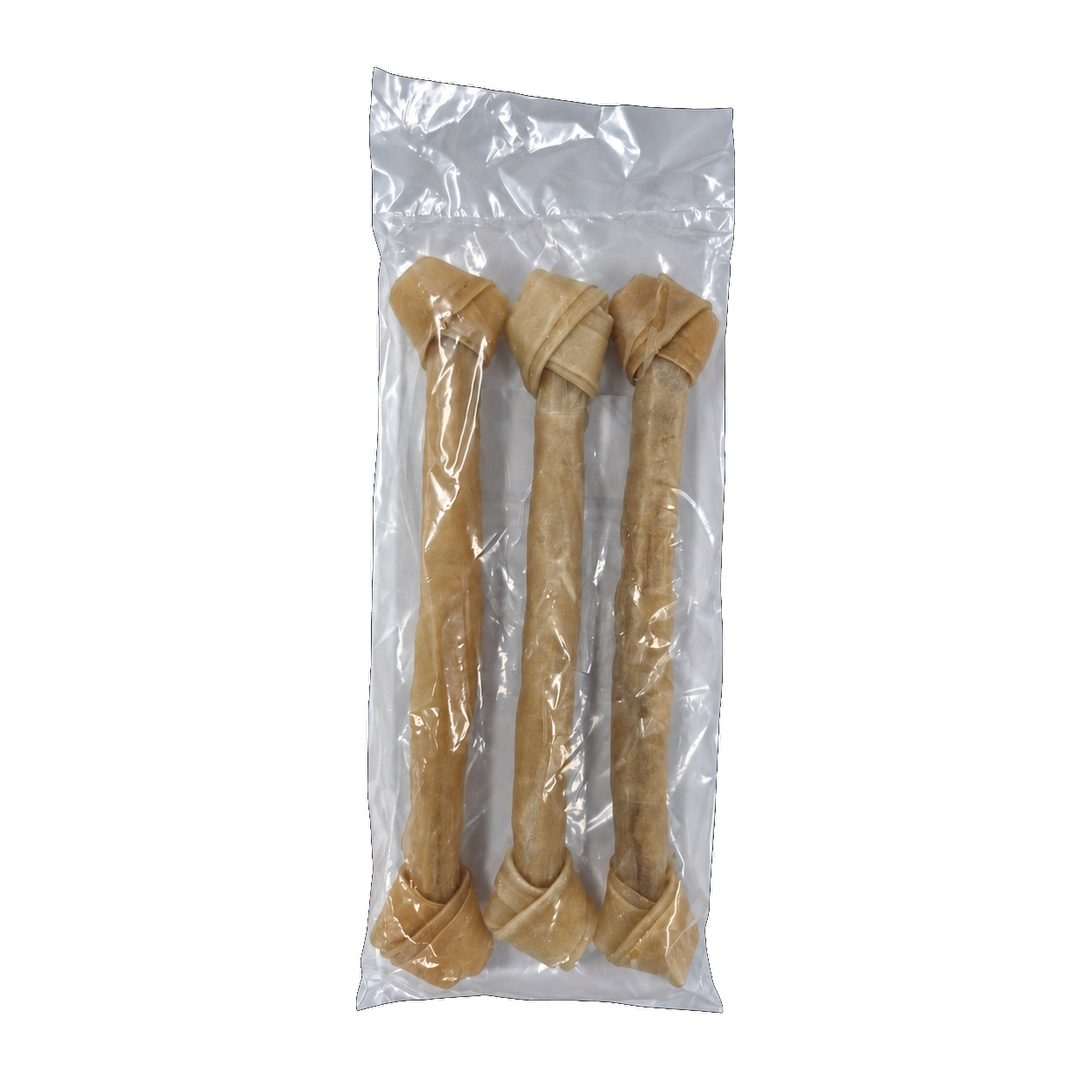Brekz Rawhide - knutben av råhud för hund  (38 cm)