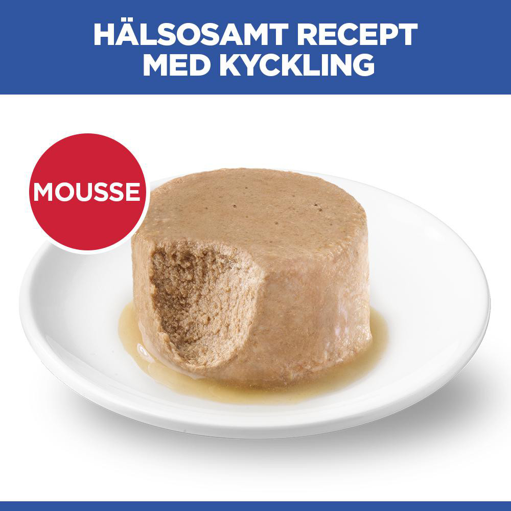 Hill's Adult våtfoder katt med kyckling (mousse, burk)