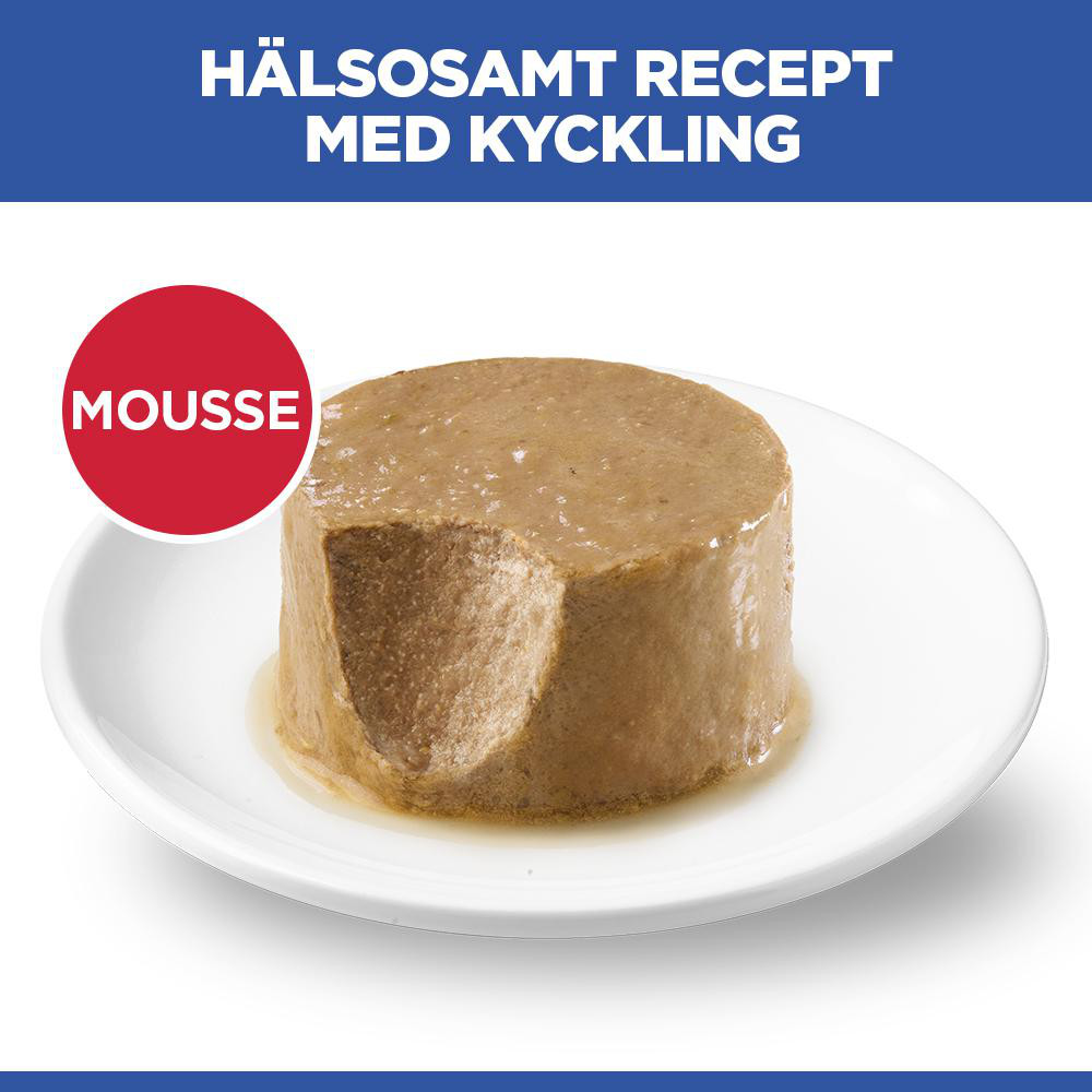 Hill's Adult Sterilised Cat våtfoder katt med kyckling (mousse, burk)