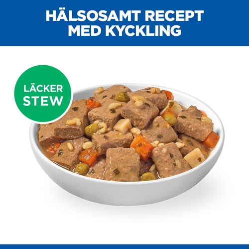 Hill's Puppy våtfoder valp med kyckling & grönsaker (gryta, burk)