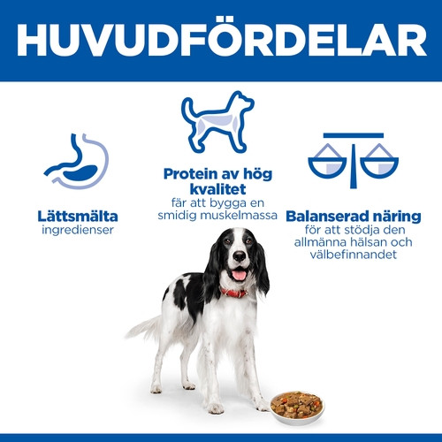 Hill's Adult våtfoder katt med kyckling & grönsaker (gryta, burk)
