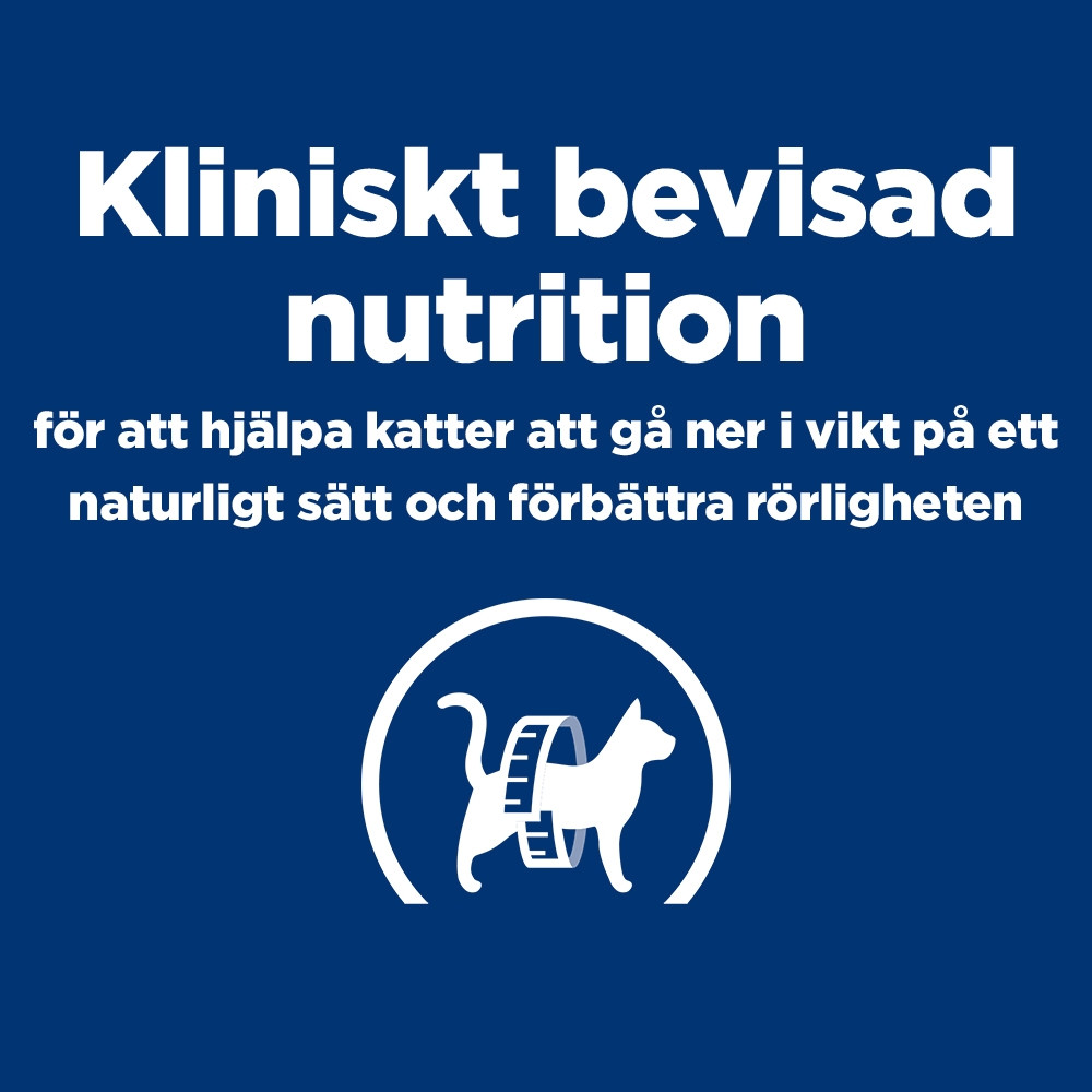 Hill's Prescription Diet J/D Weight Metabolic + Mobility våtfoder katt med kyckling (påse)