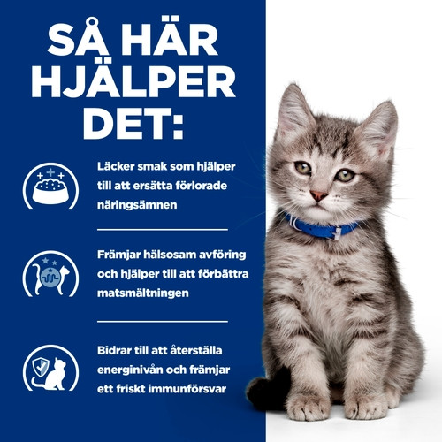 Hill's Prescription Diet Kitten I/D Digestive Care våtfoder katt med kyckling (påse)