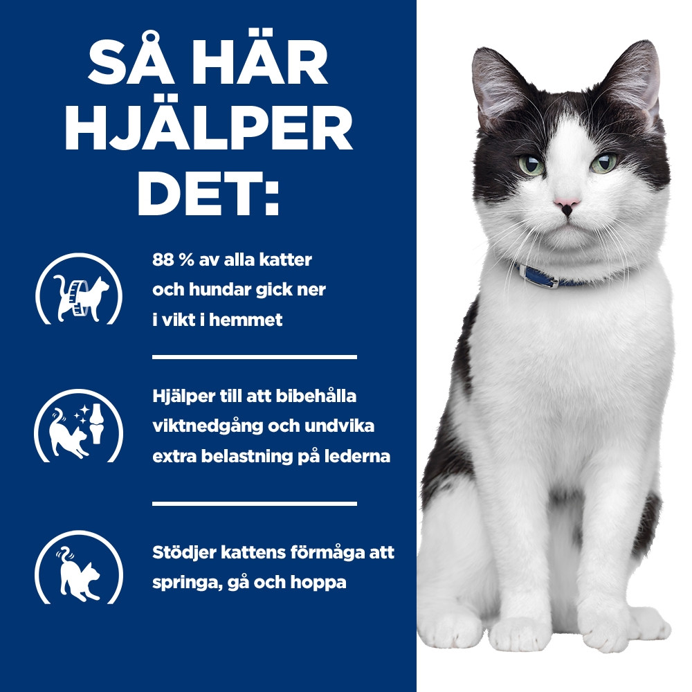 Hill's Prescription Diet J/D Weight Metabolic + Mobility kattfoder med kyckling